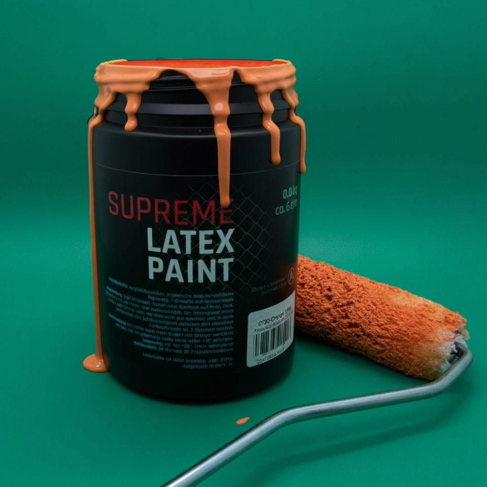 SUPREME LATEX PAINT 0.8 KG - 14 COLORS