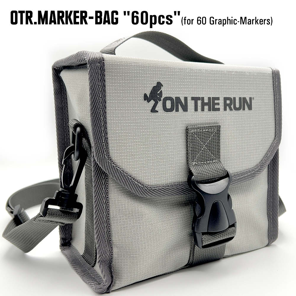 OTR EMPTY 60pcs MARKER-BAG with the classic OTR-logo