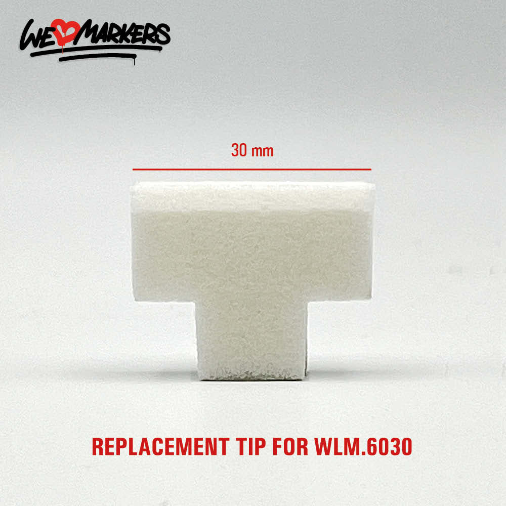 WLM REPLACEMENT TIP 6030 - 30MM BROAD – Double A Spraypaint