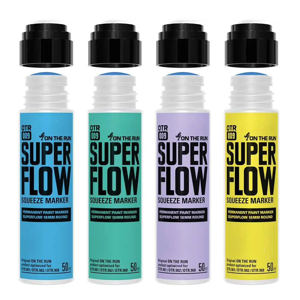 OTR 009 - SUPERFLOW SQUEEZE FILLING 902 PAINT MARKER - 18MM