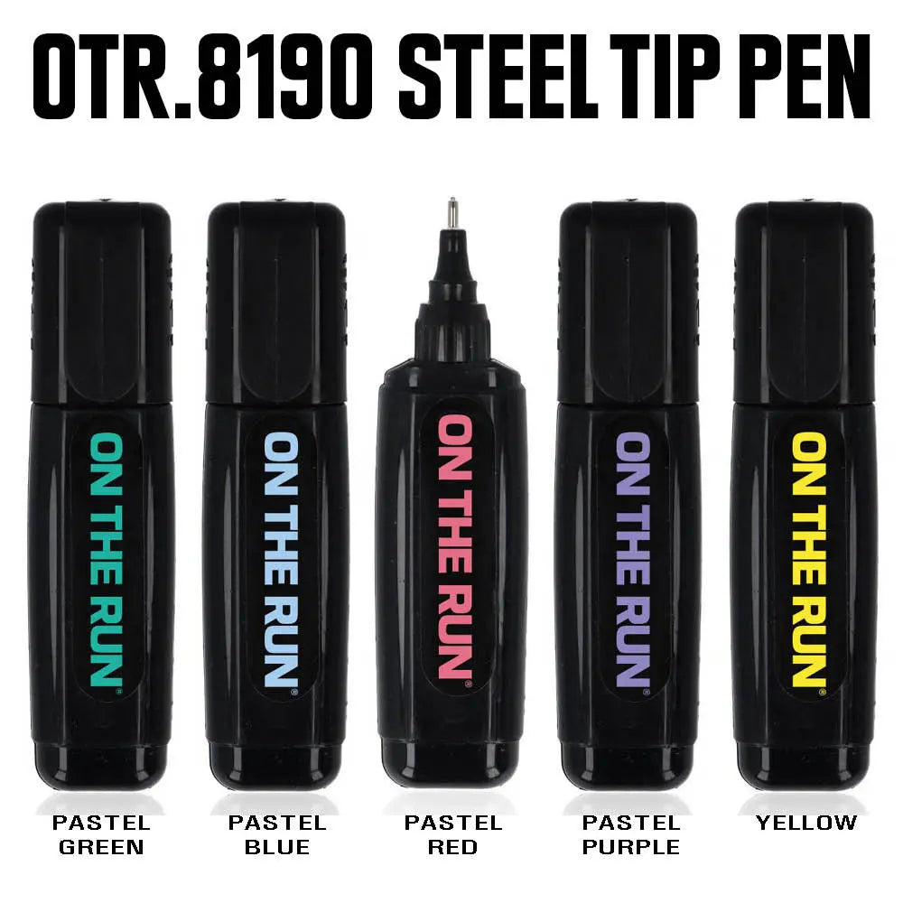 OTR 8190 FILLED - STEEL TIP PEN - CORRECTION PEN - 1MM